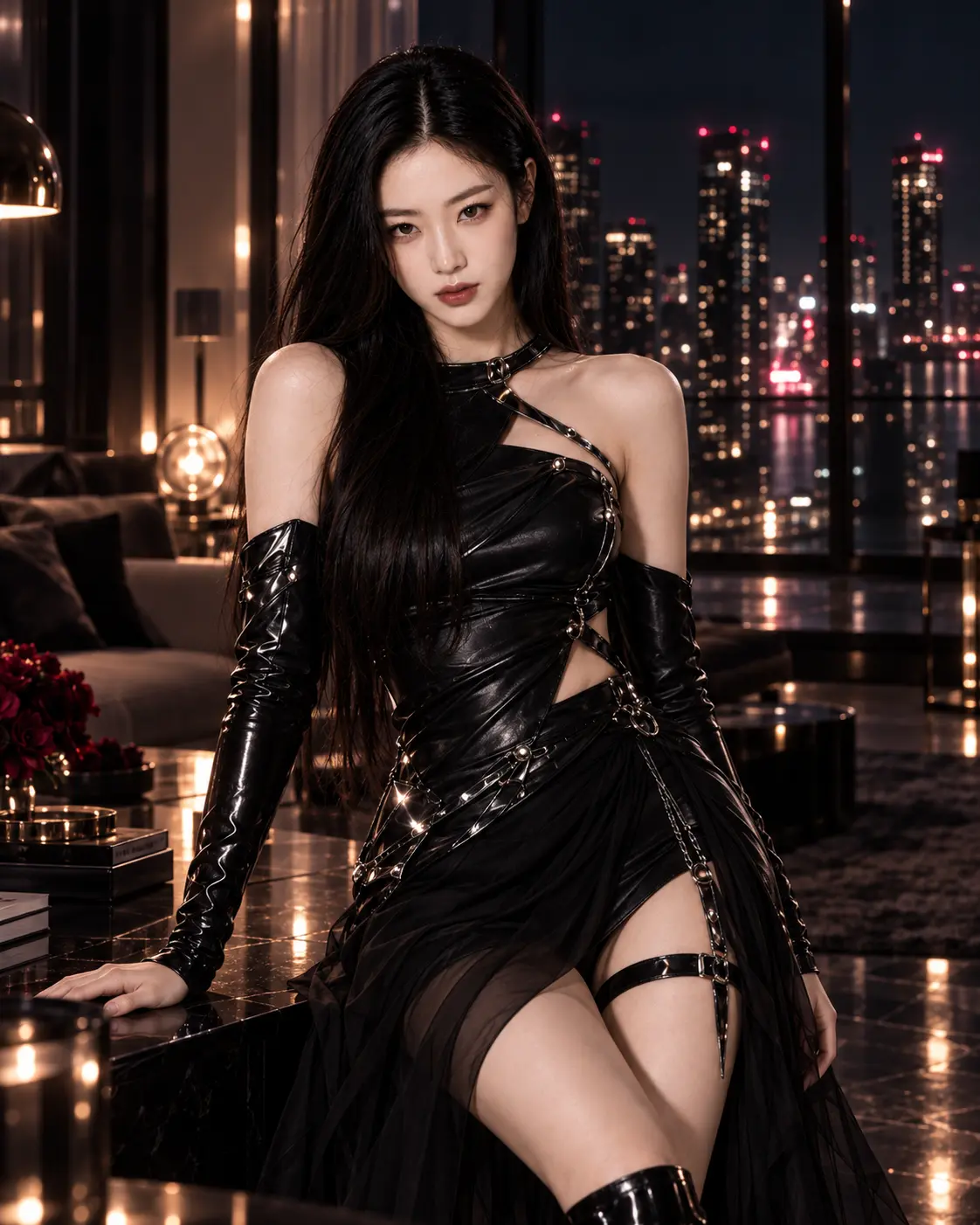 AERA in her AFTERIMAGE visual styling