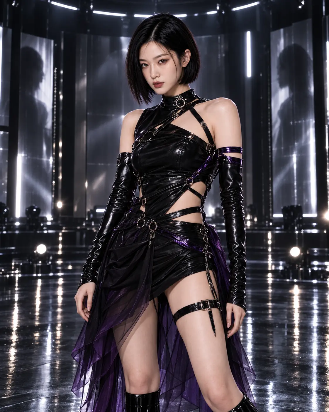 VESPER in her AFTERIMAGE visual styling