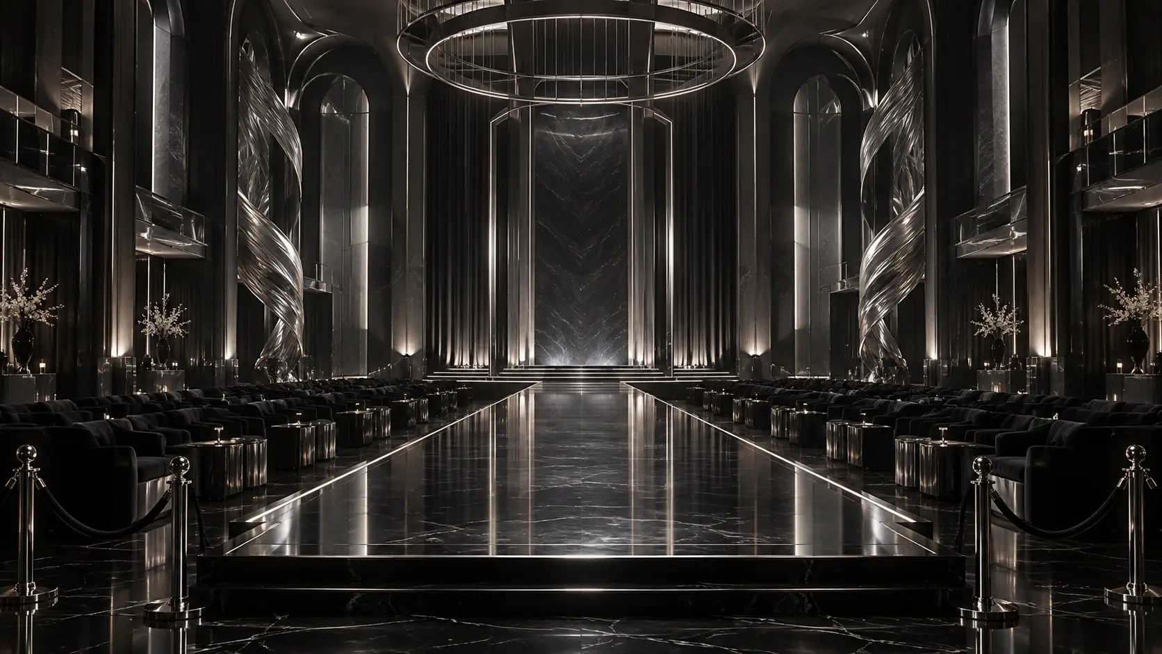 The DRESS CODE CHAOS Main Event Runway environment