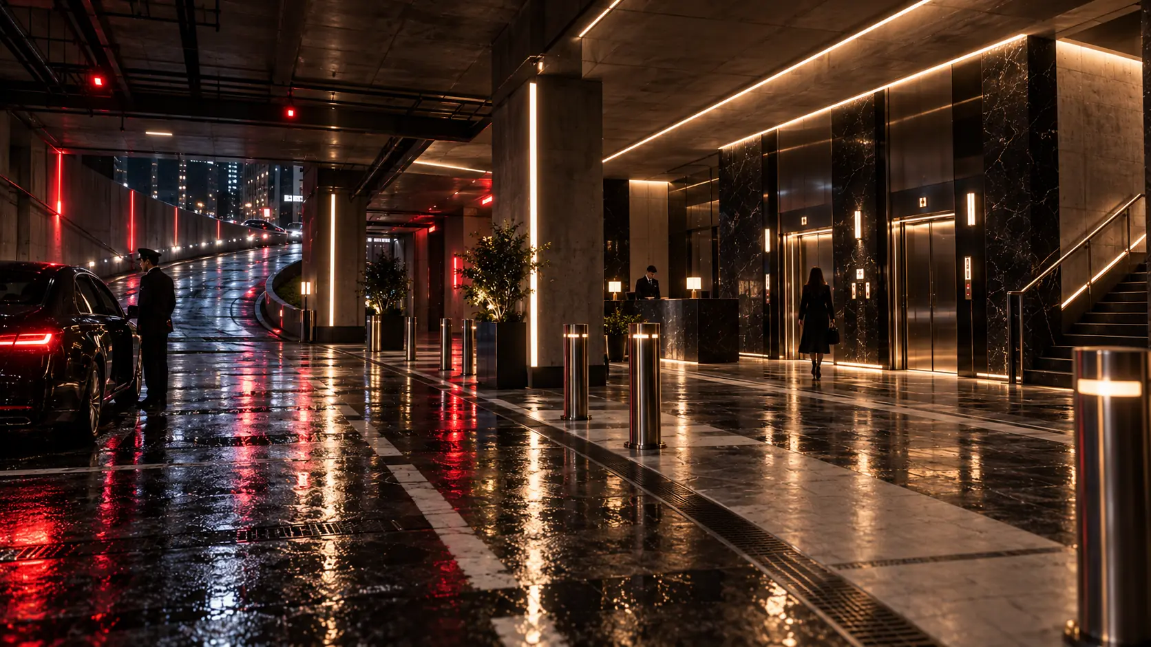 The NO REPLAY Underground Arrival environment