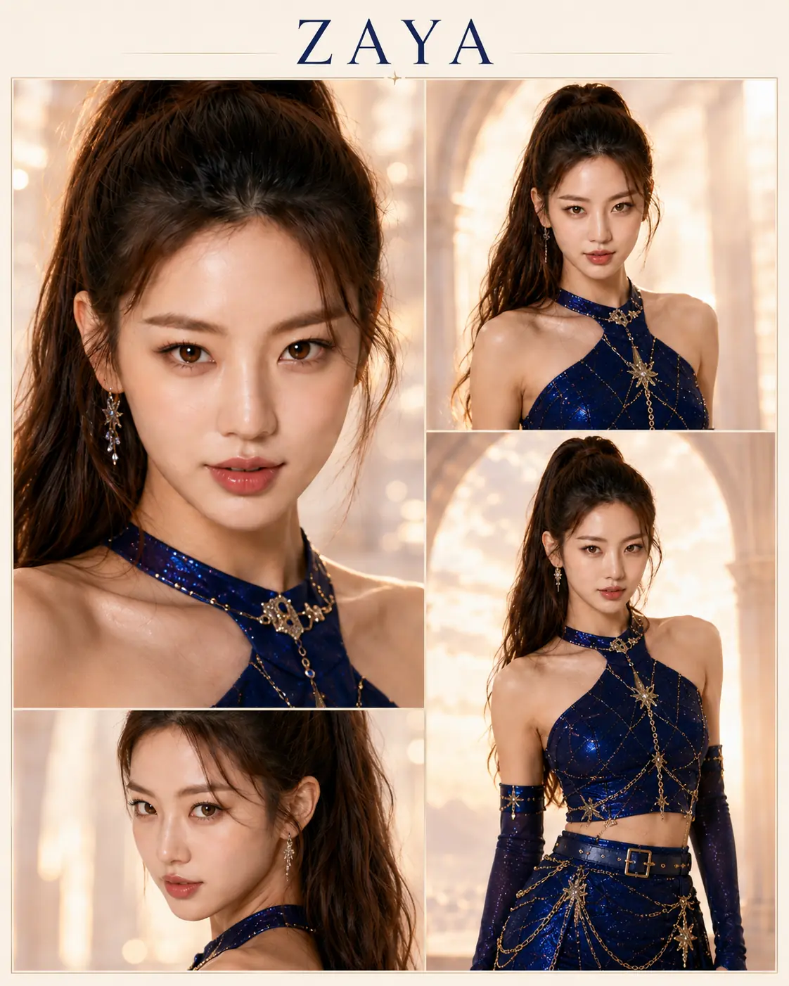 ZAYA in her RIGHT HERE visual styling