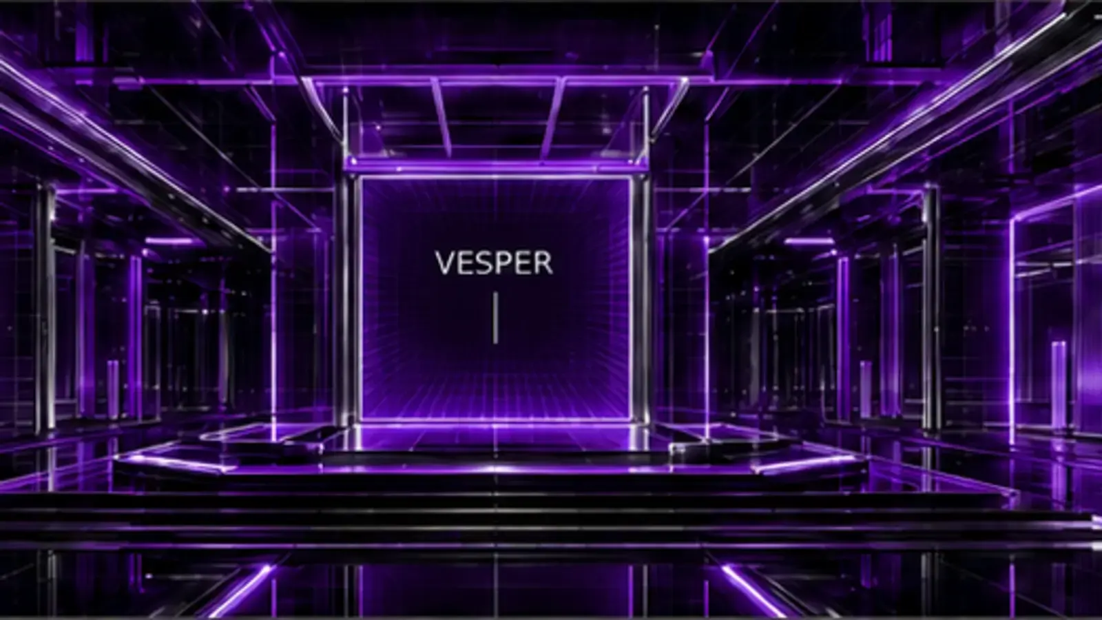 The purple-lit Amethyst Void environment from TAKE FORM