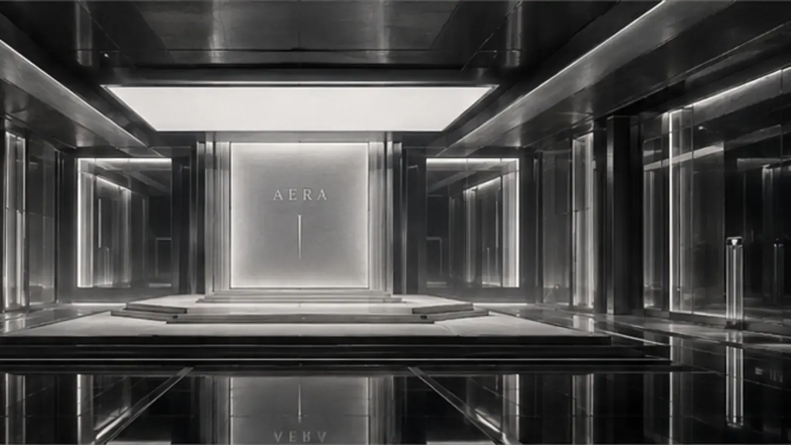 The silver Lunar Chamber environment from TAKE FORM