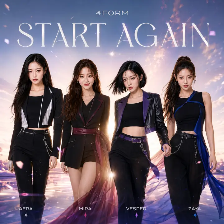 START AGAIN cover artwork